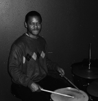 Ocie Davis New Orleans native and drummer with Bam-Jazz performance in Charlotte NC Live recording